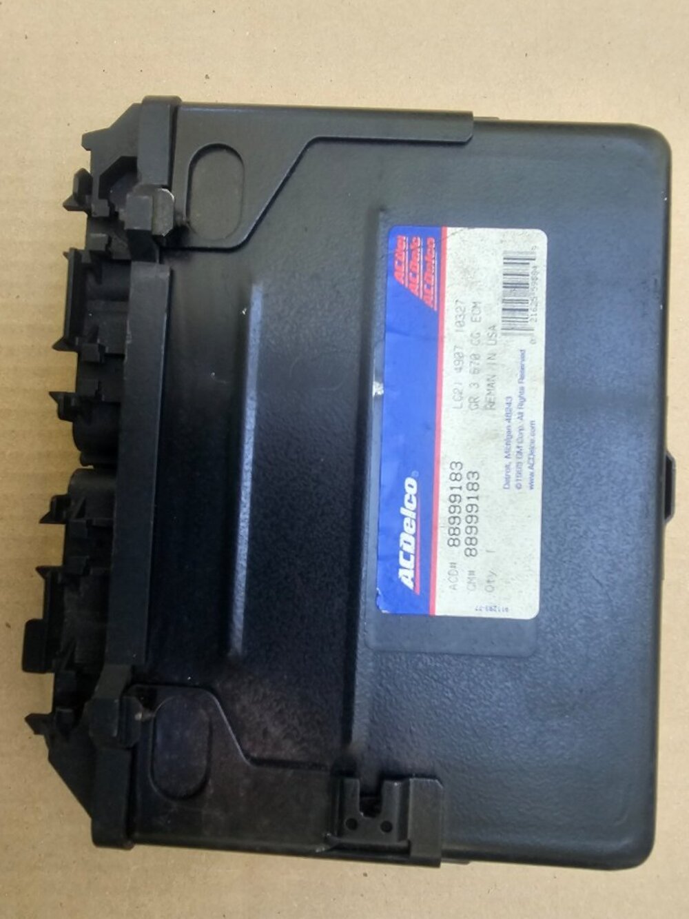 ACDelco GM 88999183 Engine Control Module ECM Corvette Camaro Firebird